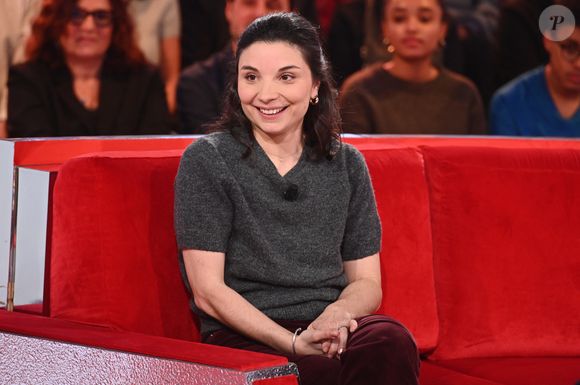 Exclusif - Diane Segard lors de l'enregistrement de l'émission "Vivement dimanche" au studio Rive Gauche, présentée par M.Drucker avec une diffusion sur France 3 le 15 mars 2026, à Paris, France, le 4 mars 2026. © Guillaume Gaffiot/Bestimage