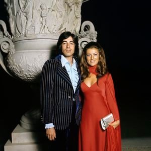 En France, lors des Trophées de la télévision au Château de Versailles, Sheila et son mari Ringo le 19 juin 1973. ©Michel Ristroph via Bestimage