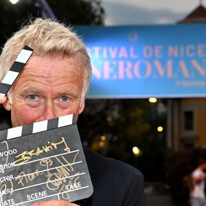 Franck Dubosc durant la soirée de clôture du festival Cinéroman au Pathé gare du Sud, à Nice le 4 octobre 2025.
 © Bebert-Jacovides/Bestimage