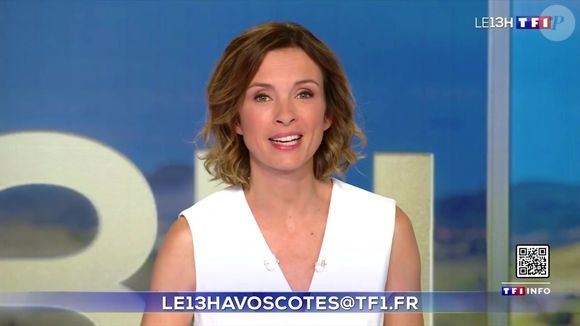 Isabelle Ithurburu dans le JT de TF1 le 15 août 2025. Capture d'écran TF1