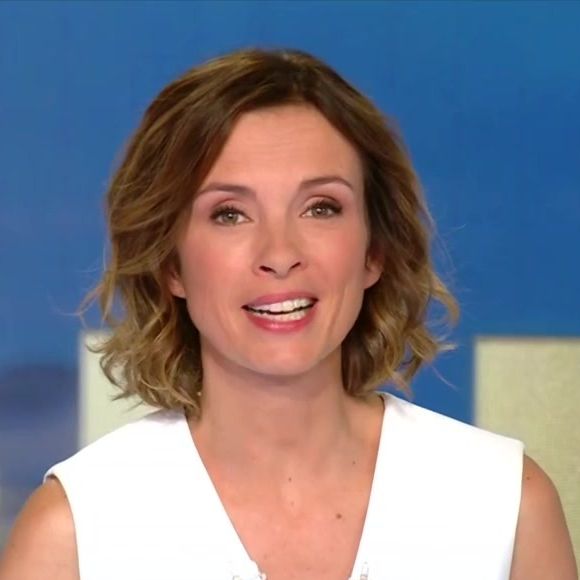 Isabelle Ithurburu dans le JT de TF1 le 15 août 2025. Capture d'écran TF1