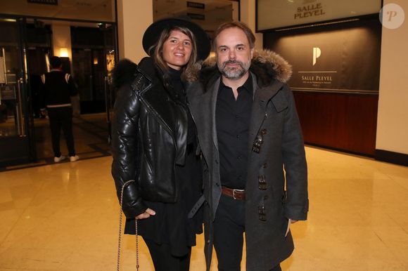 Exclusif - Romain Sardou et sa compagne Kym Thiriot lors de la soirée de Gala "Rodin - Ballet Julien Lestel", produit par "Alexandra Cardinale Opera Ballet Production" à la salle Pleyel à Paris, France, le 9 Février 2023.

© Bertrand Rindoff / Veeren / Bestimage
