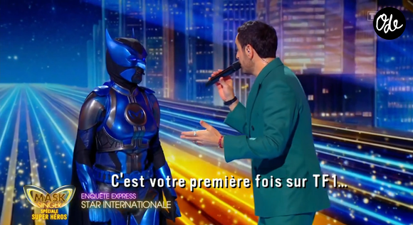 La Chauve-souris dans Mask Singer - capture d'écran TF1