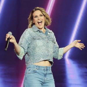 Exclusif - Lorie (Laure Pester ) lors de l'enregistrement de l'émission "Nos voix pour toutes" au profit de la Fondation des femmes à l'Adidas Arena diffusée sur TMC le 25 novembre 2025, à Paris, France, le 19 novembre 2025. © Guirec-Moreau/Bestimage