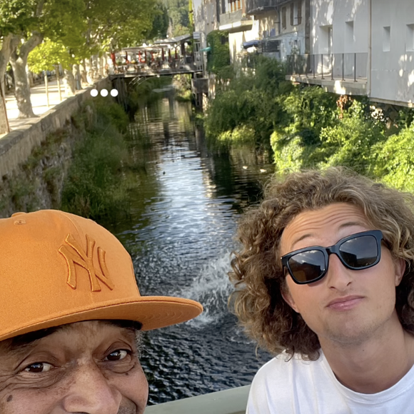 Yannick Noah et son fils Joalukas