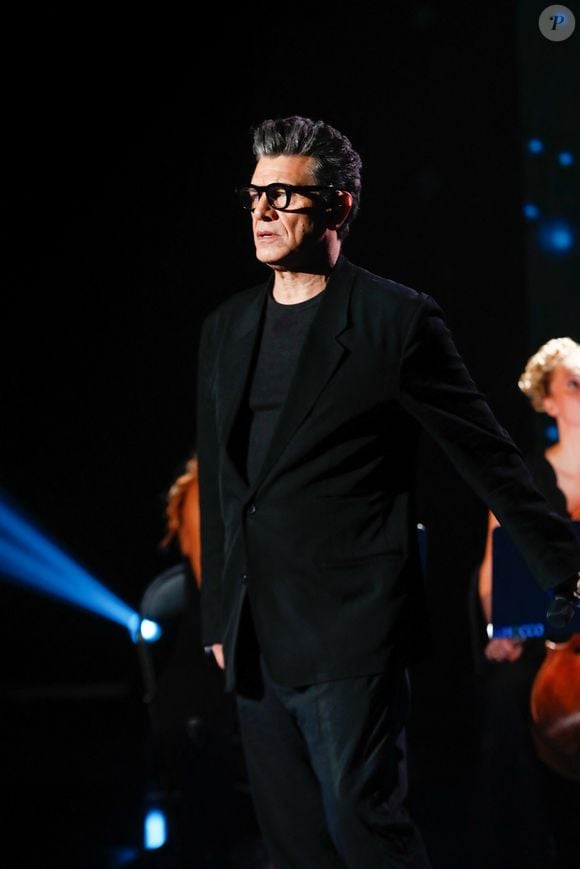 Exclusif - Marc Lavoine - Surprises - Enregistrement de l'émission "La Boîte à secrets", au Studio du Lendit, présentée par F.Bollaert et diffusée le 17 janvier sur France 3. Le 17 décembre 2024
© Christophe Clovis / Bestimage