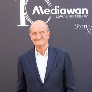 Pierre Lescure - Photocall de la soirée des 10 ans de Mediawan à Paris le 2 juin 2026. © Jack Tribeca / Bestimage