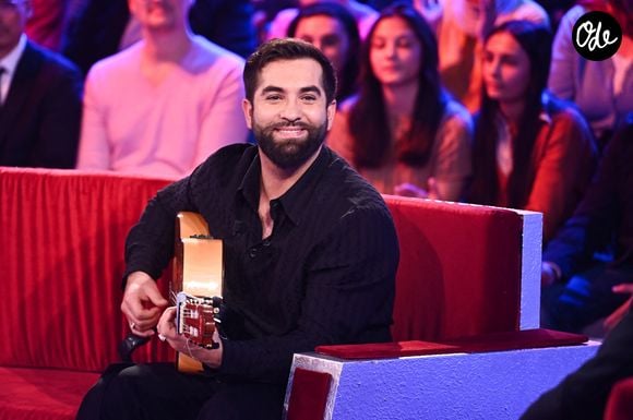 Kendji Girac lors de l'enregistrement de l'émission "Vivement Dimanche" au studio Rive gauche le 20 janvier 2025. 

© Guillaume Gaffiot/Bestimage