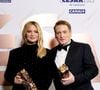 Et qu'il est devenu le premier acteur à remporter deux César d'affilée ?
Virginie Efira César De La Meilleure Actrice Dans Revoir Paris, Benoît Magimel César Du Meilleur Acteur Dans Pacifiction - Tourment Sur Les Îles - Pressroom - 48ème cérémonie des César à l'Olympia à Paris le 24 février 2023.
© Jacovides / Borde / Bestimage