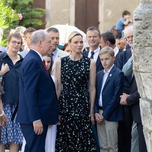 No Tabloïds - Le prince Albert II de Monaco, la princesse Charlène de Monaco, le prince Jacques de Monaco, marquis des Baux et la princesse Gabriella de Monaco lors de leur visite officielle aux Baux-de-Provence, France, le 5 septembre 2026. © OLivier Huitel/Pool MOnaco/Bestimage # No Tabloids - No MailOnline - Prince Albert II of Monaco, Princess Charlene, of Monaco, Prince Jacques of Monaco, Marquis of Baux and Princess Gabriella of Monaco during their official visit to Les Baux-de-Provence, on September 5, 2026, | 00768534