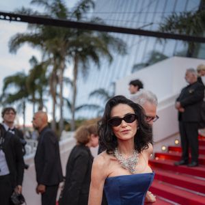 "Elle avait un régime bien particulier et pas mal de restrictions. Donc la difficulté était de réussir à proposer de la diversité sans pouvoir utiliser un certain nombre d'aliments", s'est remémoré Simon Auscher. 

Demi Moore assiste à la projection de "La Bola Negra" lors du 79ème Festival de Cannes au Palais des Festivals le 21 mai 2026 à Cannes, France.  Photo par Eliot Blondet/ABACAPRESS.COM