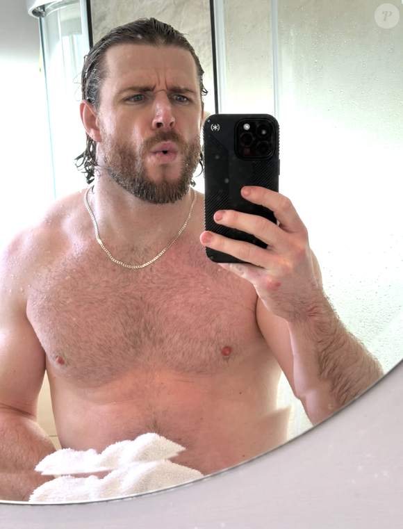 L'acteur Callum Kerr a publié une photo de lui sur son compte Instagram le 22 décembre 2024. ©callum_kerr_1