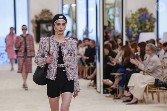 Défilé Chanel "Collection Croisière 2026-2027 (Chanel Cruise)" au Casino municipal de Biarritz, France, le 28 avril 2026. 

© Olivier Borde/Bestimage