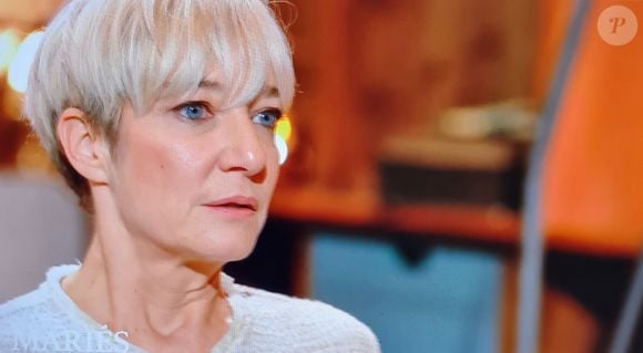 Coralie et Bruno lors du bilan face aux expertes - épisode de "Mariés au premier regard 2025", du 2 juin, sur M6
