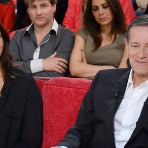 Cristiana Reali et Francis Huster - Enregistrement de l'émission "Vivement Dimanche" à Paris le 24 septembre 2014.
Crédit : COADIC GUIREC / BESTIMAGE