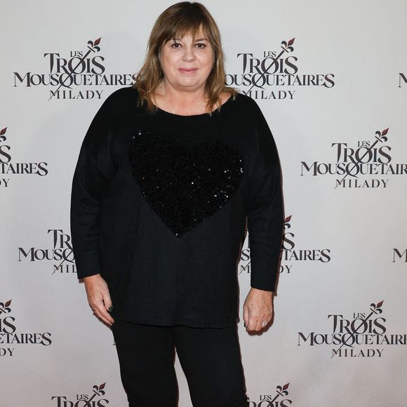 Michèle Bernier - Première du film  "Les Trois Mousquetaires: Milady" au Grand Rex à Paris le 10 décembre 2023.  © Coadic Guirec-Dominique Jacovides /Bestimage