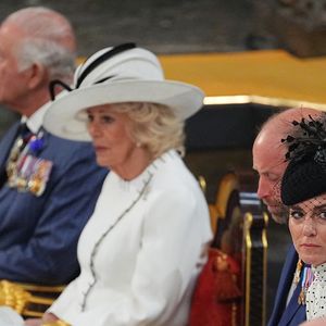 La famille royale britannique et les personnalités assistent à un service d'action de grâce à l'abbaye de Westminster à Londres, à l'occasion du 80ème anniversaire du jour de la Victoire en Europe (VE Day), le 8 mai 2025. Mirrorpix / Bestimage