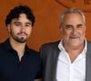 "J'ai l'impression de faire revivre à mes enfants le bonheur que j'ai vécu. Ici, chaque lieu est pour moi une madeleine de Proust."
Antoine Duléry et son fils Lucien Duléry au Village lors des Internationaux de France de Tennis de Roland Garros 2025 (Jour 9), le 3 juin 2025 à Paris.
© Moreau / Jacovides / Bestimage