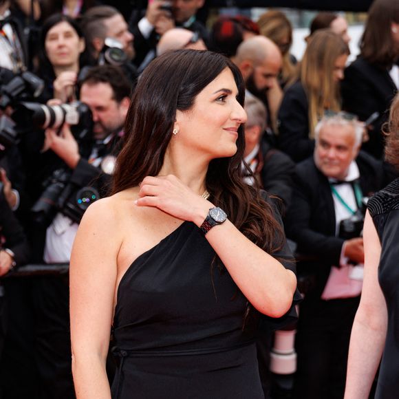 Géraldine Nakache (Montre Audemars Piguet) - Montée des marches du film « Partir un jour » pour la cérémonie d’ouverture du 78ème Festival International du Film de Cannes, au Palais des Festivals à Cannes. Le 13 mai 2025
© Jacovides-Moreau / Bestimage