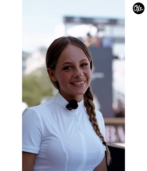 Giulia Sarkozy pour le Longines Paris Eiffel Jumping