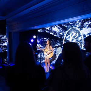 Exclusif - Joyce Jonathan - Global Gift Gala Paris à l'hôtel Four Seasons George V à Paris le 8 novembre 2025. © Cyril Moreau/Bestimage