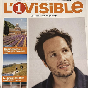 Vianney fait la couverture du magazine "L'1visible"