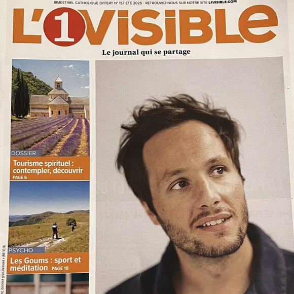 Vianney fait la couverture du magazine "L'1visible"