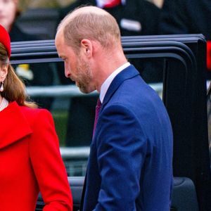 Le prince William, prince de Galles, et Catherine (Kate) Middleton, princesse de Galles - La famille royale britannique célèbre le 76ème Commonwealth Day à l'abbaye de Westminster à Londres, le 10 mars 2025.