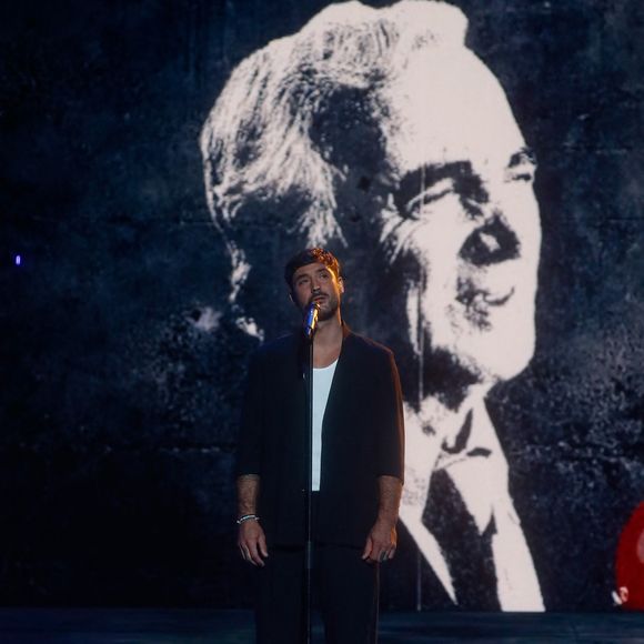 Exclusif - Jérémy Frérot - Enregistrement de l'émission "Eternel Aznavour, le concert événement", diffusée le 18 octobre sur France 3
© Christophe Clovis-Cyril Moreau / Bestimage