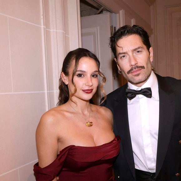 Jade Leboeuf et son mari Stéphane Rodrigues lors de la 48ème édition de la soirée de gala "The Best Awards" à l'hôtel George V Four Seasons à Paris le 26 janvier 2026 © Cédric Perrin / Bestimage