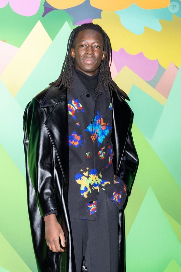 Mory Sacko au photocall du défilé Louis Vuiton lors de la Fashion Week Homme automne-hiver 2023/24 de Paris, France, le 19 janvier 2023. © Olivier Borde/Bestimage