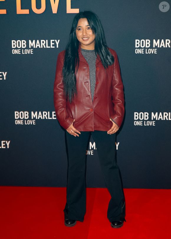 Anisha Jo - Première du film "Bob Marley One Love" au Grand Rex à Paris le 1 fevrier 2024. © Coadic Guirec/Bestimage
