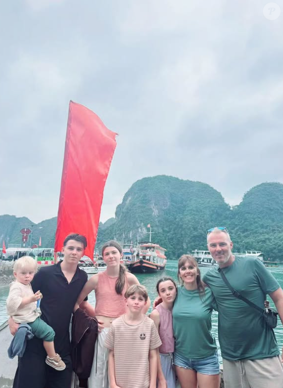 Céline et David Godet (Familles nombreuses), parents de cinq enfants.