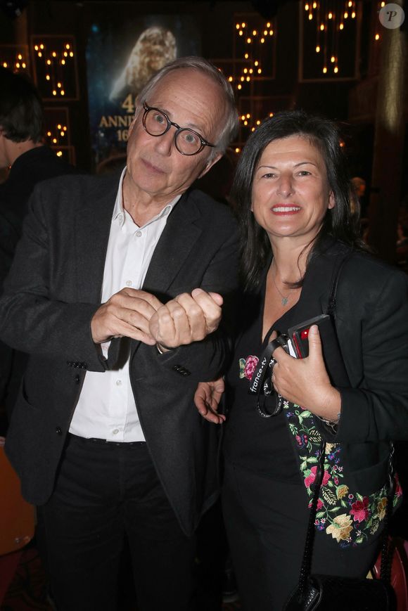 Exclusif - Fabrice Luchini et Emmanuelle Garassino - 33ème « Nuit des Molières » aux Folies Bergère à Paris le 30 Mai 2022. Bertrand Rindoff / Bestimage