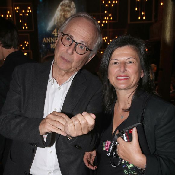 Exclusif - Fabrice Luchini et Emmanuelle Garassino - 33ème « Nuit des Molières » aux Folies Bergère à Paris le 30 Mai 2022. Bertrand Rindoff / Bestimage