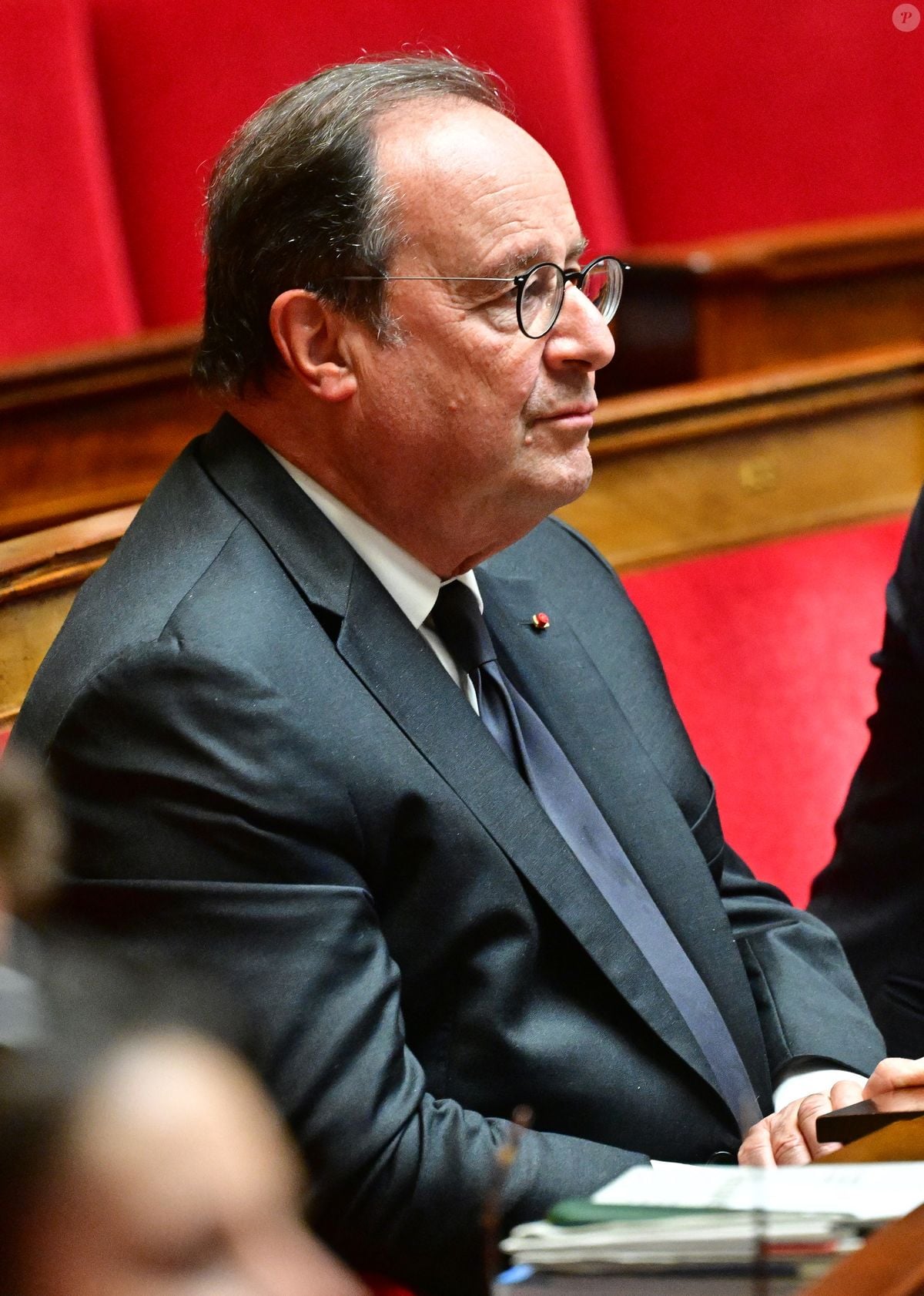Photo : Francois Hollande lors d'une séance de questions au ...