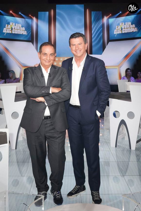 Exclusif - Laurent Fontaine, Pascal Bataille - Enregistrement de l'émission "Y'a que la vérité qui compte", présentée par L.Fontaine et P.Bataille, et diffusée sur C8 à partir du 12 octobre
© Jack Tribeca / Bestimage