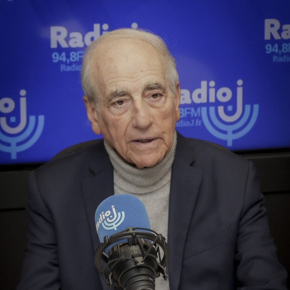 Exclusif - Jean-Pierre Elkabbach - Jean-Pierre Elkabbach était l’invité de F.Haziza à Radio J (Diffusion  dimanche 29/01/2023) - Paris le 26/01/2023 - © Jack Tribeca / Bestimage