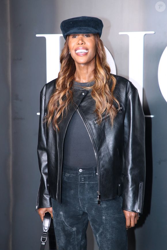Honey Dijon au photocall du défilé Dior Homme à l'École-Militaire lors de la semaine de la mode masculine automne/hiver 2025-2026 à Paris, France, le 24 janvier 2025. © Bertrand Rindoff/Bestimage