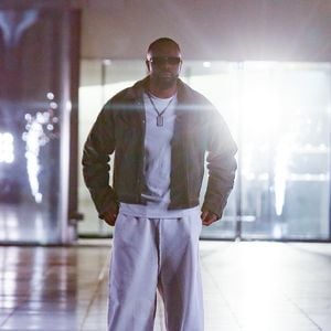 Exclusif - Gims lors de l'enregistrement du pré-générique de la 40ème édition des Victoires de la Musique à la Seine Musicale à Boulogne-Billancourt, France, le 13 février 2025. © Christophe Clovis/Bestimage