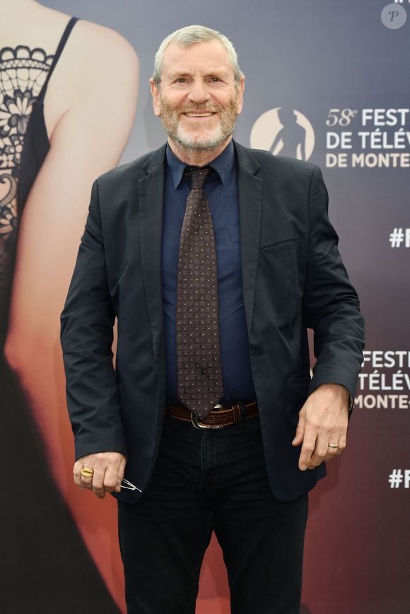 Tchéky Karyo lors du photocall de la série "Baptiste" à l'occasion du 58ème Festival de Télévision de Monte-Carlo au Grimaldi Forum à Monaco. Le 18 juin 2018
© Bruno Bebert / Bestimage