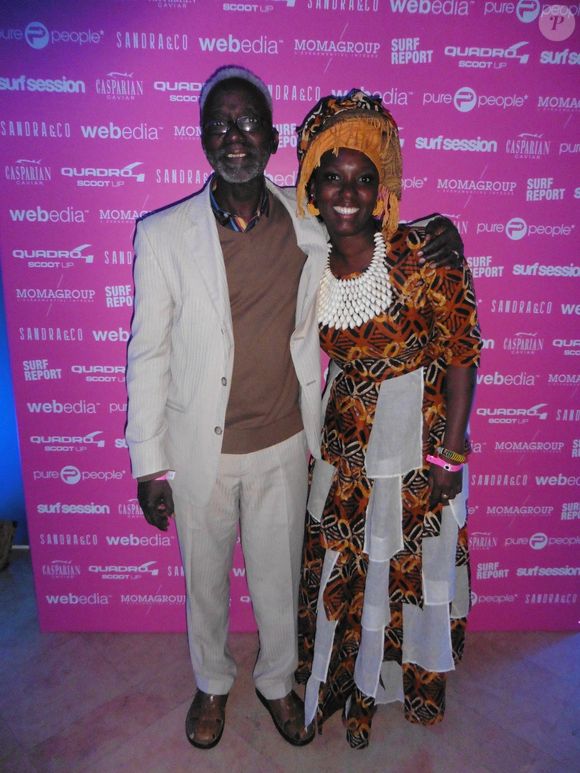 Exclusif - Souleymane Cissé, guest - Soirée du 21 mai à la suite Sandra and Co au 63 la croisette à Cannes le 21 mai 2015.
