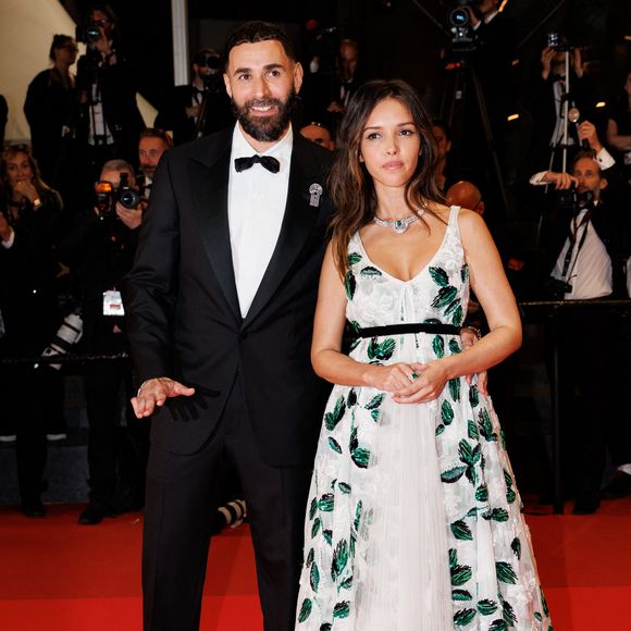 Karim Benzema et sa compagne Lyna Khoudri lors de la montée des marches du film « 13 jours 13 nuits » lors du 78ème Festival International du Film de Cannes. Le 23 mai 2025
© Jacovides-Moreau / Bestimage