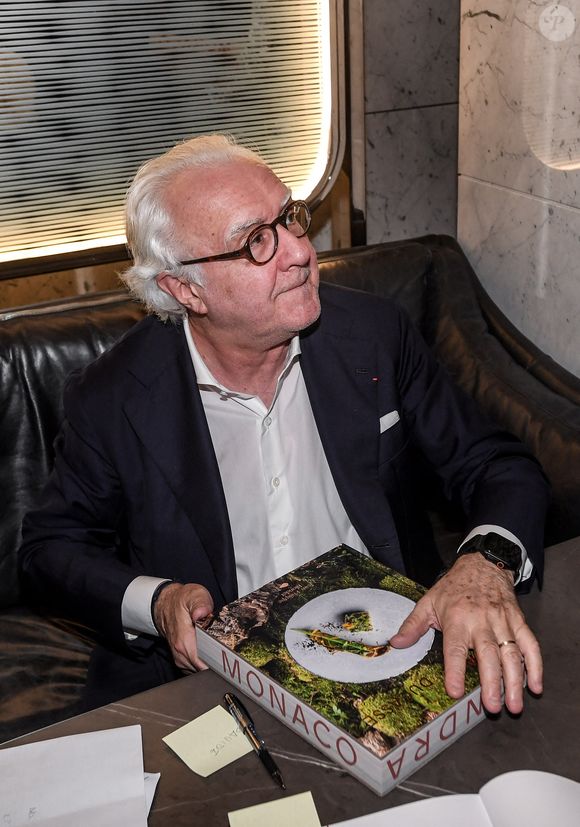 Rome, Italie : PAS DE WEB NI DE JOURNAUX, SEULEMENT POUR L'ITALIE Romeo Hadid Rome présentation du livre DNA Ducasse par Alain Ducasse. Sur la photo : Alain Ducasse. (Credit Image : © Roma/IPA via ZUMA Press / Bestimage)