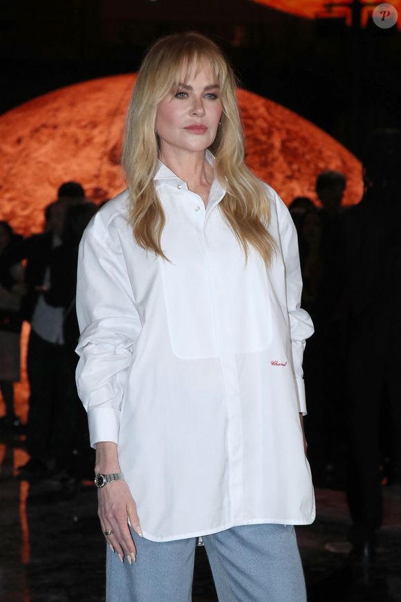 Nicole Kidman - Célébrités au Défilé Chanel, Collections Prêt-à-porter Printemps / Eté 2026, dans le cadre de la Fashion Week de Paris. Au Grand Palais à Paris, France, le 06 Octobre 2025. © Bertrand Rindoff / Bestimage