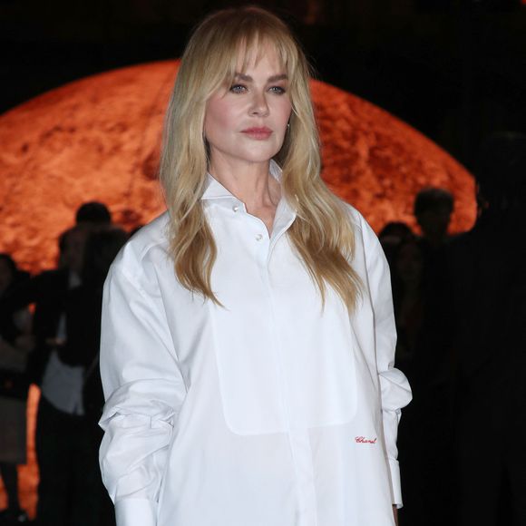 Nicole Kidman - Célébrités au Défilé Chanel, Collections Prêt-à-porter Printemps / Eté 2026, dans le cadre de la Fashion Week de Paris. Au Grand Palais à Paris, France, le 06 Octobre 2025. © Bertrand Rindoff / Bestimage
