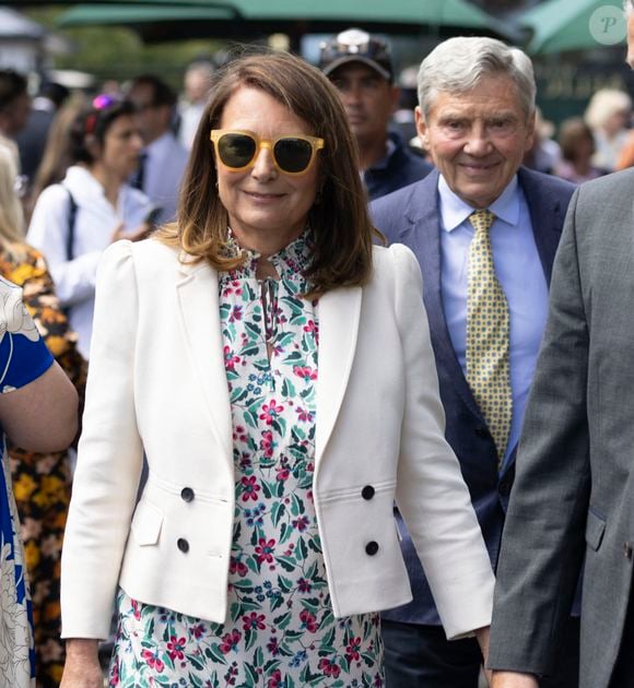 Carole Middleton au tournoi de Wimbledon 2024.

Photo : AGENCE / BESTIMAGE