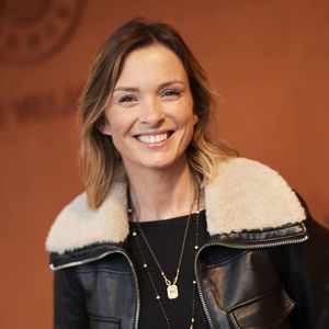 Isabelle Ithurburu au village lors des Internationaux de France de tennis de Roland Garros 2024, à Paris, France, le 31 mai 2024. © Jacovides-Moreau/Bestimage