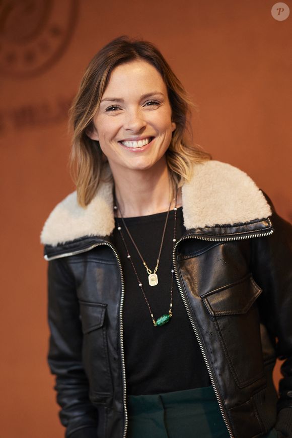 Isabelle Ithurburu au village lors des Internationaux de France de tennis de Roland Garros 2024, à Paris, France, le 31 mai 2024. © Jacovides-Moreau/Bestimage