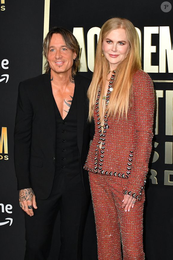 Nicole Kidman et Keith Urban au photocall des 58e Country Music Awards à Frisco au Texas, le 12 mai 2023. Action Press / Bestimage